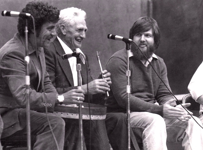 Patsy Judge and friends on stage at the 1978 Newfoundland Folk Festival / Aidan O'Hara