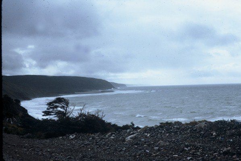 A stormy day on the Cape Shore, ca. 1976 / Aidan O'Hara