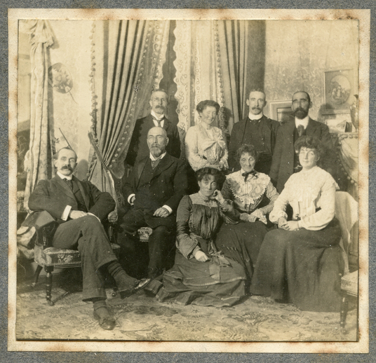 PW Joyce with members of his family, 3 December 1903 / GW St J Joyce