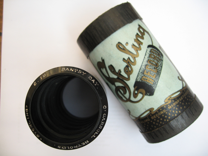 Sterling cylinder rim and box. Bantry Bay : O’Carroll Reynolds / Henri Chamoux