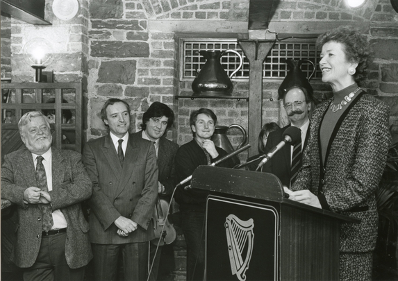 Mary Robinson, Tom Munnelly, Paddy Glackin, Dermot McLaughlin and others / Mac Innes Photography