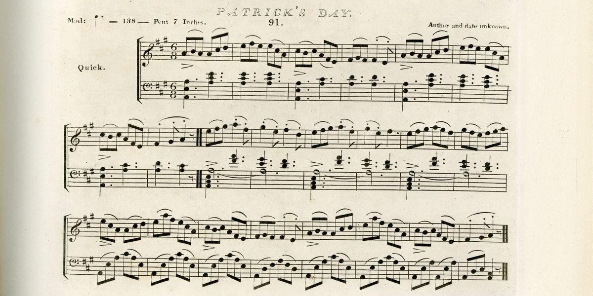 Bunting 1840 Patricksday
